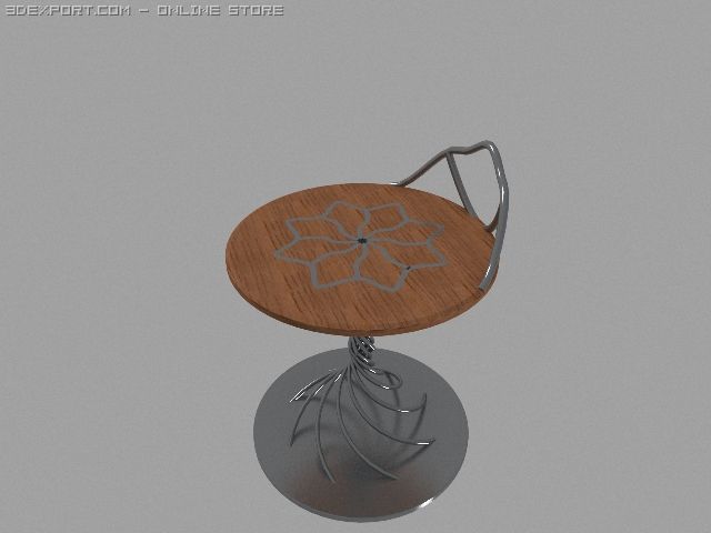 chair 3D Model .c4d .max .obj .3ds .fbx .stl .blend 