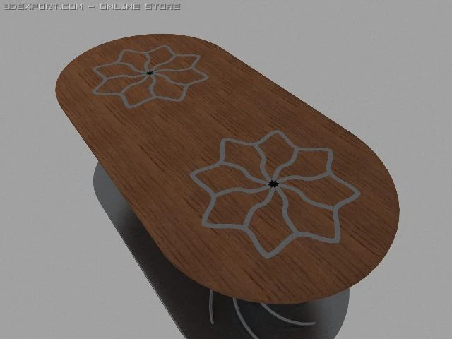 table 3D Model .c4d .max .obj .3ds .fbx .stl .blend 