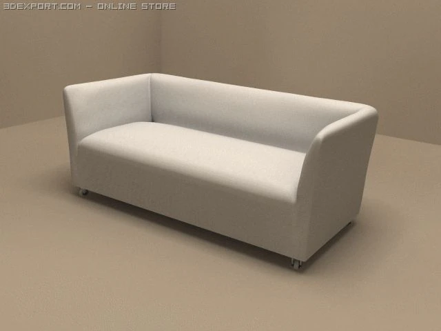 filiberto sofa 3D Model .c4d .max .obj .3ds .fbx .stl .blend 