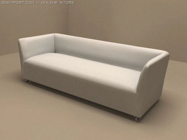 filiberto sofa 3D Model .c4d .max .obj .3ds .fbx .stl .blend