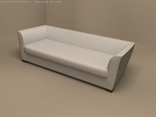 glenn sofa Model 3D .c4d .max .obj .3ds .fbx .stl .blend 