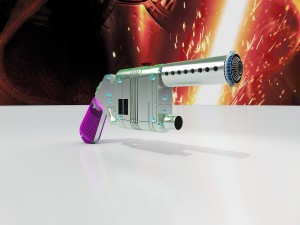 lpa nn-14 blaster pistol from tfa 3Dモデル