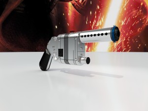 lpa nn-14 blaster pistol from tfa 3D 모델
