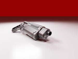 k-16 bryar blaster pistol Modelo 3D