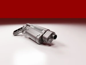 k-16 bryar blaster pistol 3D Model