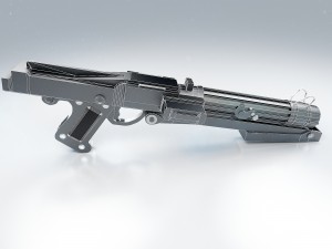 dc-15s blaster carbine 3Dモデル