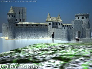 castle 3D Model