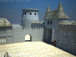 castle 3D Model