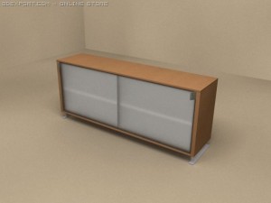 dresser globo 3Dモデル