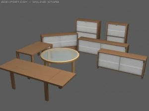 colección de globos Modelo 3D