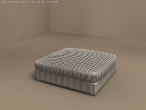 flexform groundpiece 3D Model
