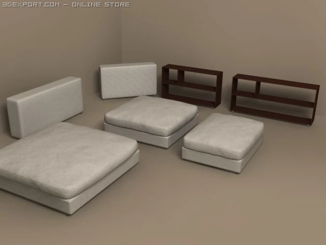 groundpiece collection 3D Model .c4d .max .obj .3ds .fbx .stl .blend 