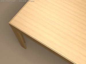 two hall tables Modello 3D