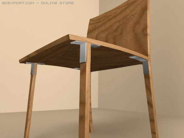 ho chair 3D Model .c4d .max .obj .3ds .fbx .stl .blend 