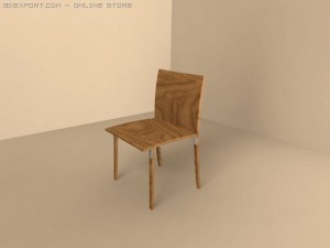 ho chair 3Dモデル