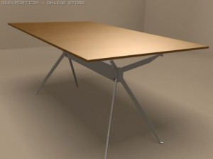 jei desk by moltenic 3D Model
