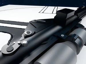 dc-15 blaster rifle 3D Model