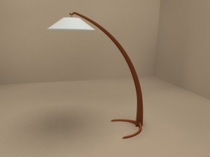 lampada floor lamp 3D Model