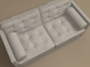 flexform sofa le canape Modèle 3D