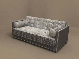 flexform sofa le canape Modèle 3D