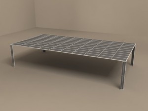 moltenic table less 3D Model
