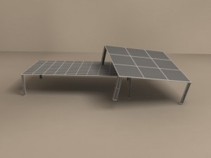 two less tables 3D Model