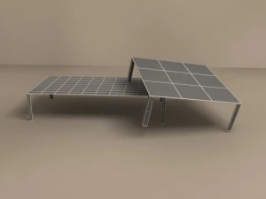 two less tables 3D Model