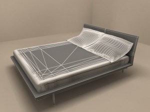 moltenic bed levante Model 3D