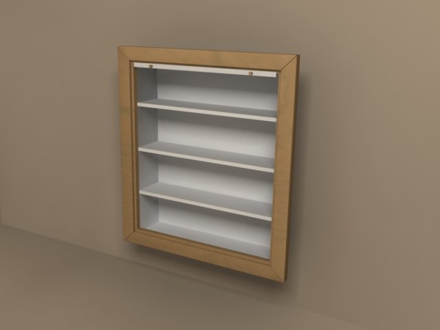 molteni racks libreria scientifica Modelo 3D .c4d .max .obj .3ds .fbx .stl .blend 