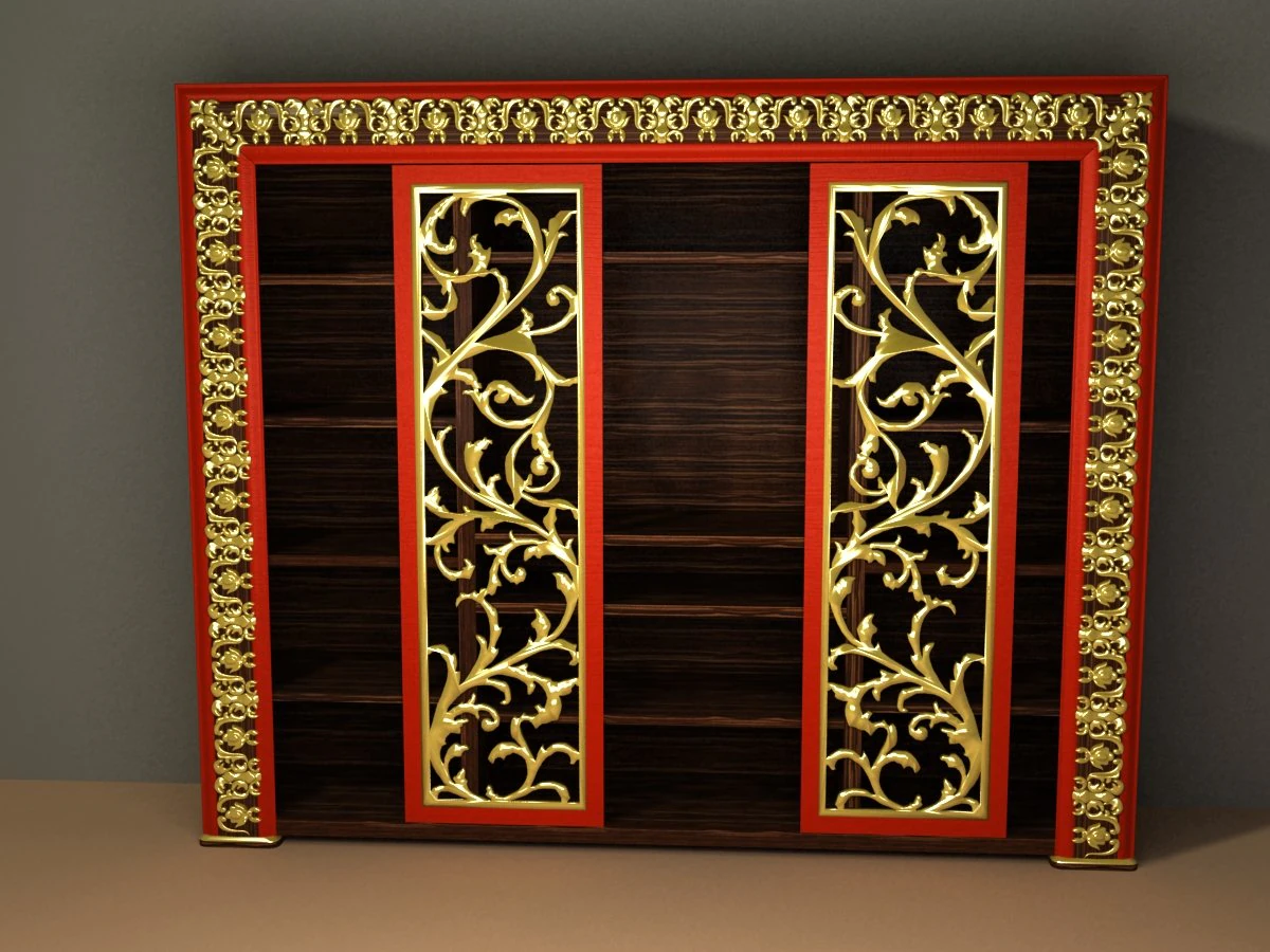 showcase matisse by jumbo 3D Model .c4d .max .obj .3ds .fbx .stl .blend 