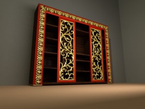 showcase matisse by jumbo 3D Model