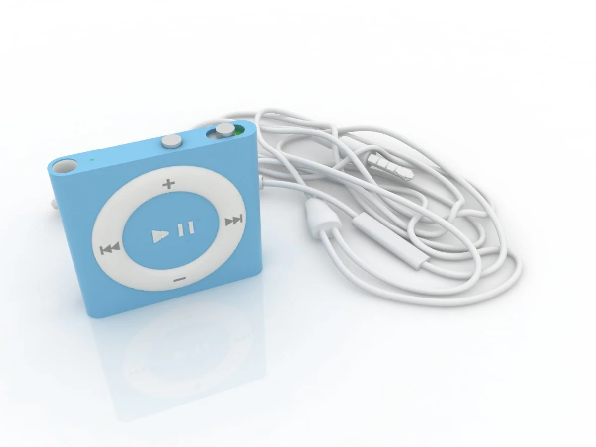 ipod shaffle 3D Model .c4d .max .obj .3ds .fbx .stl .blend 