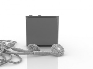 ipod shaffle 3D Model