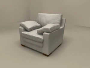 cadeira maxime due da flexform Modelo 3D