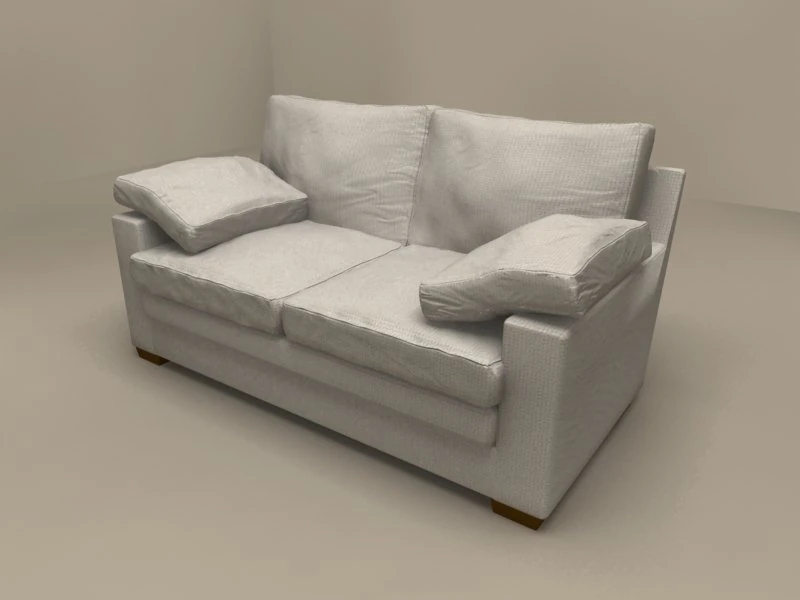 maxime due sofa by flexform 3D Model .c4d .max .obj .3ds .fbx .stl .blend 