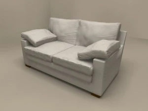 maxime due sofa by flexform 3D Model