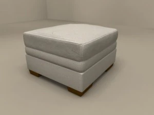 maxime due pouf by flexform 3D Model