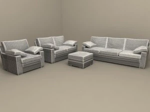 maxime due collection by flexform 3D Model