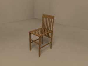milano chair by molteni 3Dモデル