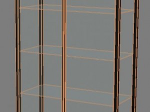 mita showcase by molteni 3D Model