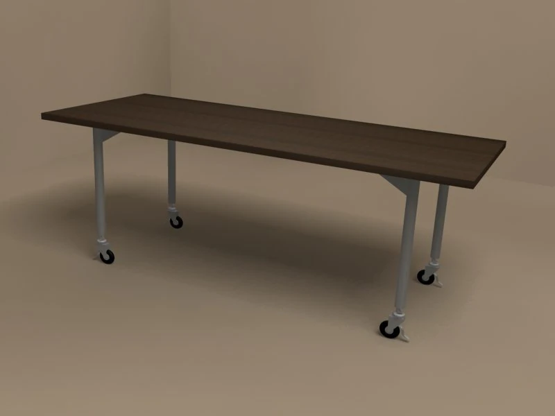 mesa misturadora da flexform 2000x800 Modelo 3D .c4d .max .obj .3ds .fbx .stl .blend