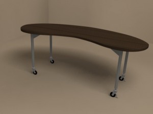 mixer desk by flexform 3D Model