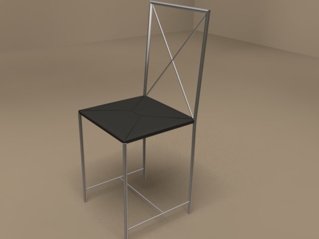 moka chair by flexform 3D 模型 .c4d .max .obj .3ds .fbx .stl .blend 