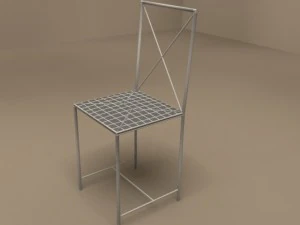 moka chair by flexform 3D Model