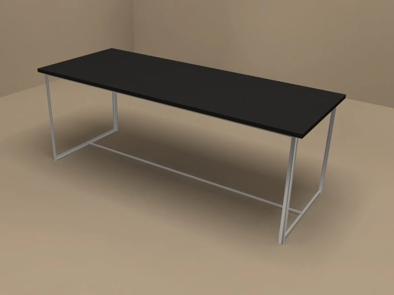 moka table by flexform 3D Model .c4d .max .obj .3ds .fbx .stl .blend 
