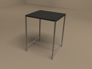 moka chair by flexform 3D Модель