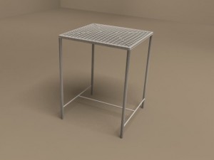 moka chair by flexform 3D 모델