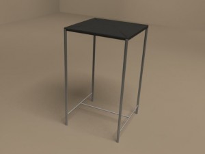 moka chair by flexform 3D Model