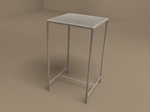 moka chair by flexform 3D Model
