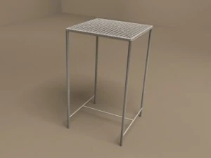 moka chair by flexform 3D Model